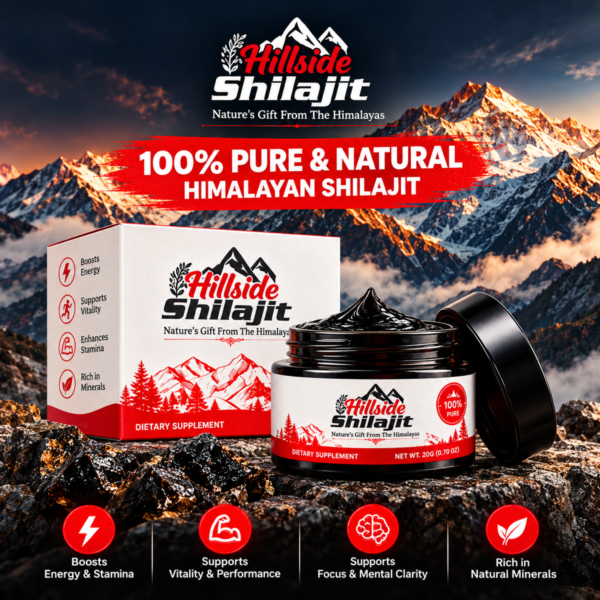 Hillside Pack Shilajit