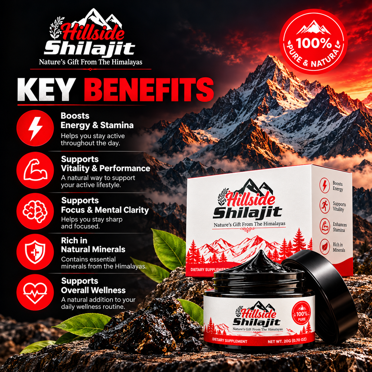 Hillside Pack Shilajit